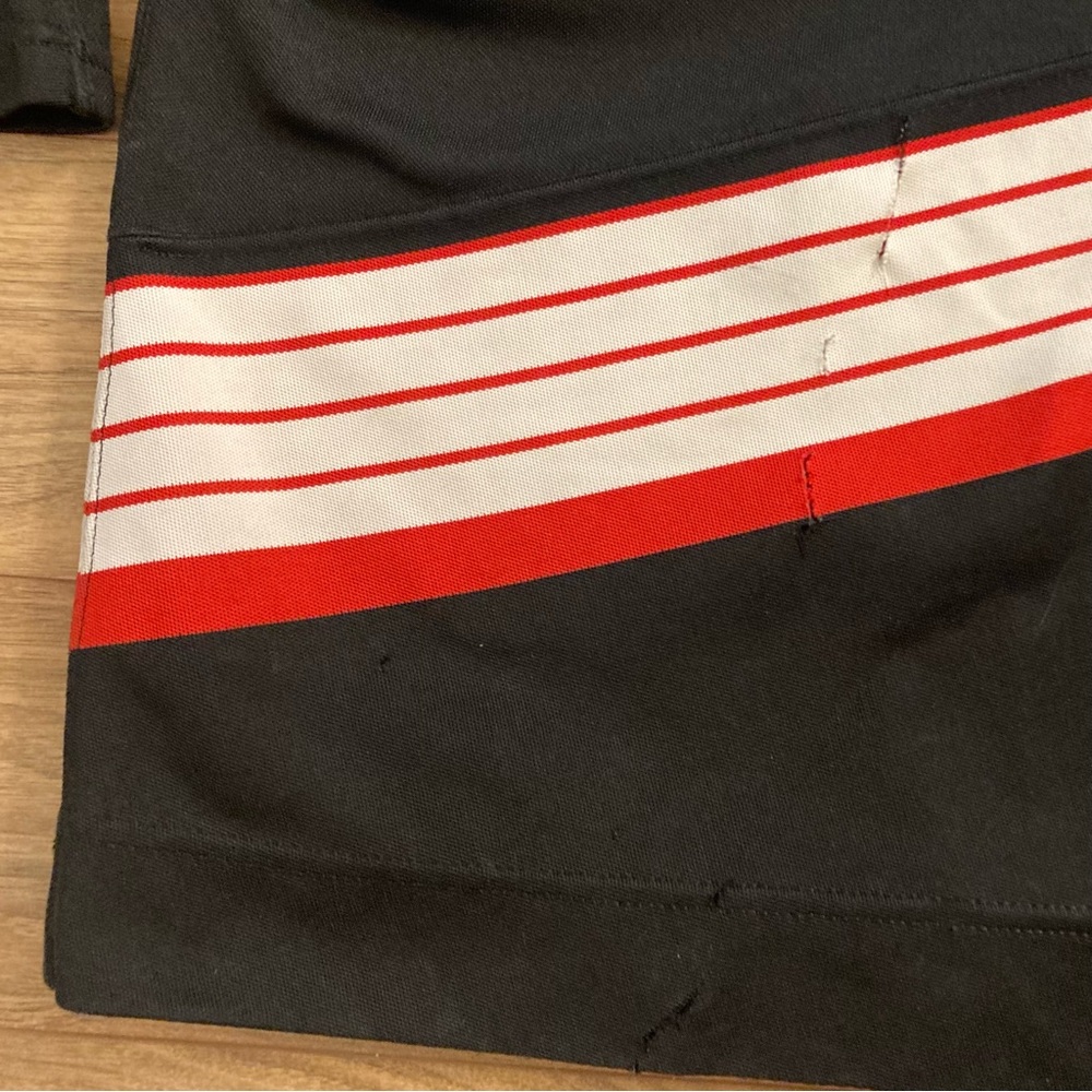 1996-97 Rouyn-Nouranda Huskies Game Used Worn Hockey Jersey Goalie QMJHL CHL - Picture 4 of 12
